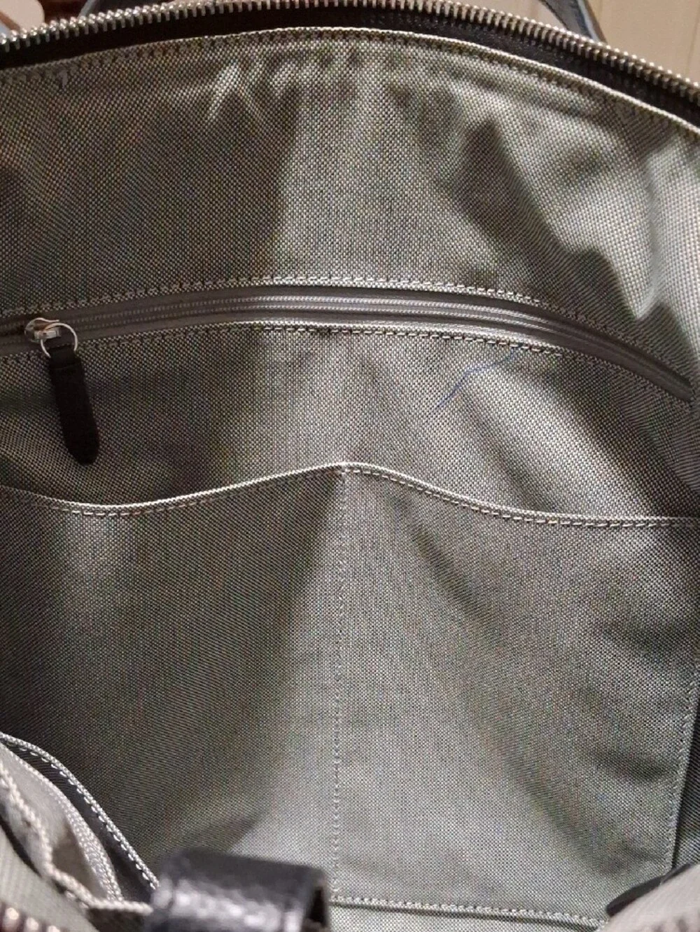 Cole Haan Black Leather Backpack Tote